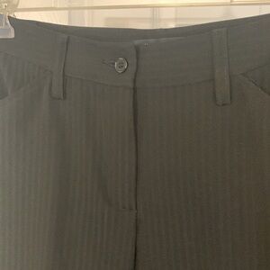 Karen Kane NWT beautiful styled and made black straight leg pants. Excellent!
